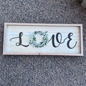 Farmhouse Love Wood Art & Decals Wall Decor